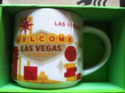 New In Box Starbucks Las Vegas 14oz Coffee Mug, You Are Here Collection - Sold on eBay Jun, 8th 2019 for $24.99