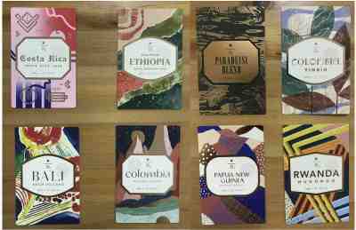 8 China Starbucks Reserve coffees paper cards for one buyer - Sold on eBay Jun, 8th 2019 for $18.00