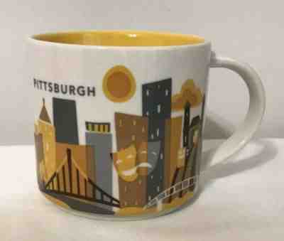 Starbucks Coffee Mug/Cup - PITTSBURGH You Are Here Collection - 2013 - EUC!! - Sold on eBay Jun, 8th 2019 for $25.99