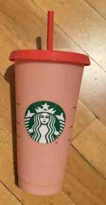 Starbucks Color Changing Cold Reusable Cup Summer 2019 *1 CUP ONLY PINK/RED - Sold on eBay Jun, 8th 2019 for $25.99