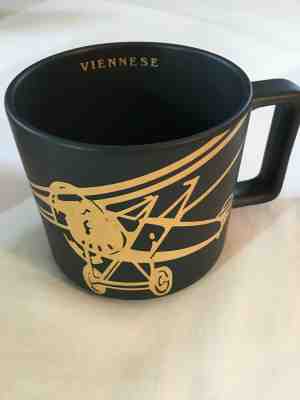 Starbucks Viennese Stamp Mug Black Airplane 14 oz New in box - Sold on eBay Jun, 8th 2019 for $18.00