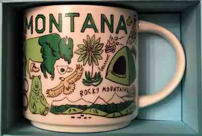 MONTANA Starbucks “Been There Series” Across The Globe Collection 14oz Mug -VHTF - Sold on eBay Jun, 8th 2019 for $18.00