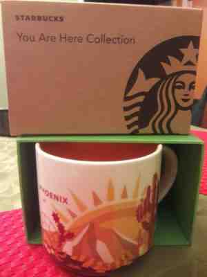 Starbucks 2014  PHOENIX You Are Here (YAH) 14oz Mug DISCONTINUED - NEW IN BOX - Sold on eBay Jun, 8th 2019 for $28.00
