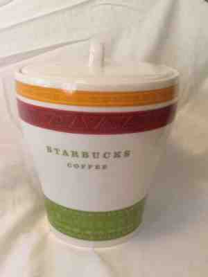 Starbucks Canister Coffee Jar 2005 Ceramic STARBUCKS COFFEE COMPANY - Sold on eBay Jun, 7th 2019 for $33.15
