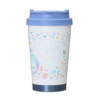 Starbucks Japan 2019 Summer Promo Stainless ToGo Logo Tumbler Ocean Icons 355ml - Sold on eBay Jun, 7th 2019 for $58.95