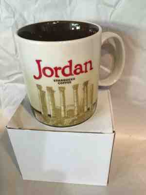 COLLECTIBLE NEW STARBUCKS CITY COUNTRY JORDAN COFFEE CUP MUG 2014 ADVERTISING  - Sold on eBay Jun, 7th 2019 for $30.50