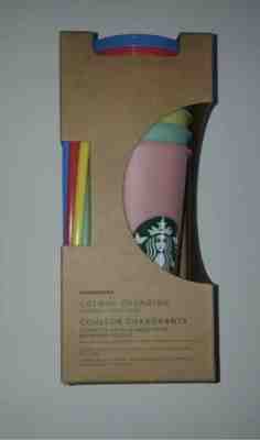 Starbucks 2019 Colour-Changing Reusable Cold Cups 5 pk - Sold on eBay Jun, 7th 2019 for $60.00