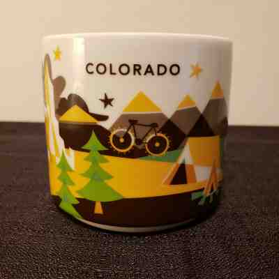 You Are Here Starbucks Coffee YAH Mug 2013 COLORADO Cup 14oz - Sold on eBay Jun, 7th 2019 for $15.00