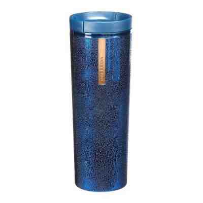 Starbucks Deep Blue Acrylic Beaded Coffee Tumbler 16 Fl Oz - Sold on eBay Jun, 7th 2019 for $23.74