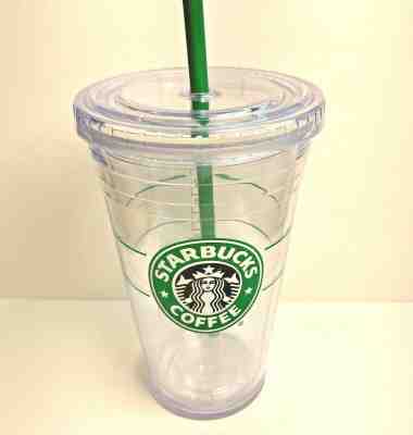 Starbucks Clear Tumbler Acrylic Cold Cup Double Walled Insulated Grande 16oz NEW - Sold on eBay Jun, 7th 2019 for $19.98