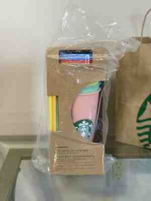 Starbucks Siren Reusable Rainbow Color Changing Cold Cup 24 oz, Set of 5 - Sold on eBay Jun, 7th 2019 for $69.99