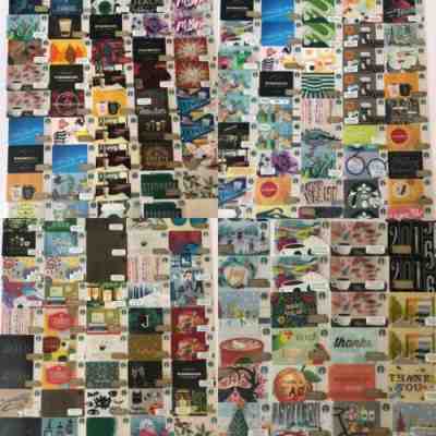9. Starbucks Card Lot Over 300 Includes Braille Special Edition Random Holiday - Sold on eBay Jun, 7th 2019 for $20.50