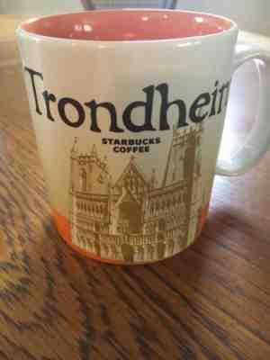 Starbucks 2014 Global Icon City Mug Trondheim Norway 16oz/473ml New without box - Sold on eBay Jun, 7th 2019 for $30.00