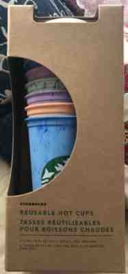 Starbucks Marble Reusable Hot Cups 6 Variety Colors Drink Cup New Father’s Day! - Sold on eBay Jun, 7th 2019 for $18.93