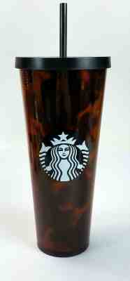 2019 Starbucks Tortoise Style Acrylic  24 Ounce Venti Tumbler Brand New - Sold on eBay Jun, 7th 2019 for $20.99