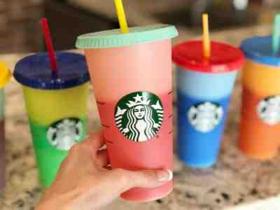 Starbucks COLOR CHANGING Cold Cups Summer 1- 24oz  RARE.  PINK CUP - Sold on eBay Jun, 7th 2019 for $39.99