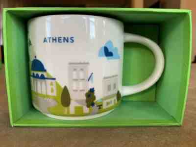 Athens Greece Starbucks Mug YAH (You Are Here) - New In Box - Sold on eBay Jun, 6th 2019 for $18.51