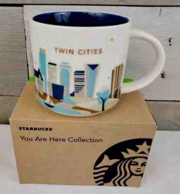 NEW Starbucks YAH TWIN CITIES 2013 Mug 14 oz You Are Here - Sold on eBay Jun, 6th 2019 for $23.95