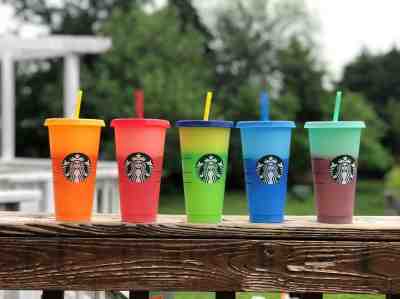 Starbucks New Color Changing cup--Rare - Sold on eBay Jun, 6th 2019 for $69.99