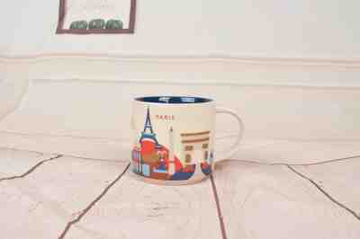 STARBUCKS YOU ARE HERE COLLECTION PARIS FRANCE 14OZ MUG - Sold on eBay Jun, 6th 2019 for $24.99