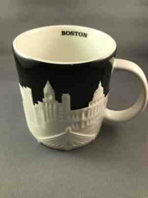 Starbucks Boston 2012 City Skyline Relief Limited Edition Collectors Coffee Mug - Sold on eBay Jun, 6th 2019 for $25.00