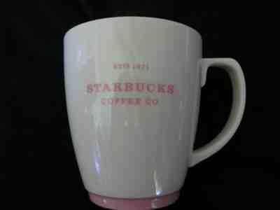NEW Starbucks Pink and Ivory, Est 1971 Mug Cup 18fl oz - Sold on eBay Jun, 6th 2019 for $17.99