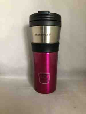 Starbucks Max Pink Stainless Steel Tumbler 16 Oz 2011. - Sold on eBay Jun, 6th 2019 for $19.95