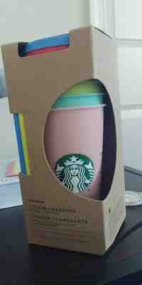 Starbucks Color Changing Cups, NEW in box, Set of 5 - Sold on eBay Jun, 6th 2019 for $59.99