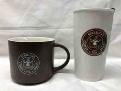 Starbucks Seattle Pike Place Market~First Starbucks Mug Travel Tumbler W/Lid - Sold on eBay Jun, 6th 2019 for $26.99