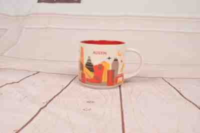 STARBUCKS YOU ARE HERE COLLECTION AUSTIN TEXAS 14OZ MUG - Sold on eBay Jun, 6th 2019 for $21.99