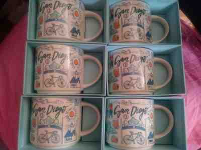 CASE OF 16 - Authentic Starbucks Been There Series SAN DIEGO   CA Coffee Cup  - Sold on eBay Jun, 6th 2019 for $140.00