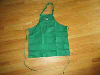 9Y/NEW STARBUCKS GREEN APRON/ONE SIZE! - Sold on eBay Jun, 6th 2019 for $28.95