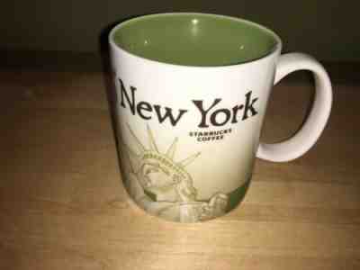 STARBUCKS New York Coffee Mug Cup 16 oz Collector City Series 2011 - Sold on eBay Jun, 6th 2019 for $17.50