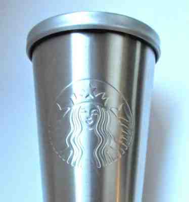 Classy Grande Cold Tumbler STARBUCKS Stainless Steel Cup * 2014 Siren Logo 16 Oz - Sold on eBay Jun, 6th 2019 for $16.75