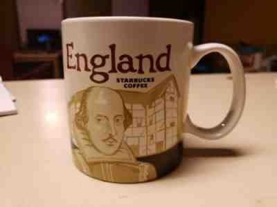 England Starbucks Collector Series 2010 Coffee Mug - 16 fl oz  - Sold on eBay Jun, 6th 2019 for $19.99
