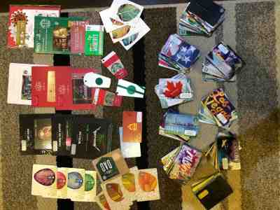 Lot x 230+ Starbucks Gift Cards Assorted MINT Canadian English French Variety - Sold on eBay Jun, 6th 2019 for $32.95