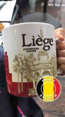 new Starbucks LIEGE City Mug * Belgium Lüttich Tasse 16oz NEW * Rare - Sold on eBay Jun, 6th 2019 for $25.00