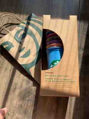 Starbucks 2019 Reusable Hot Cups Marble Not Color Changing New 6 Pack - Sold on eBay Jun, 6th 2019 for $22.00