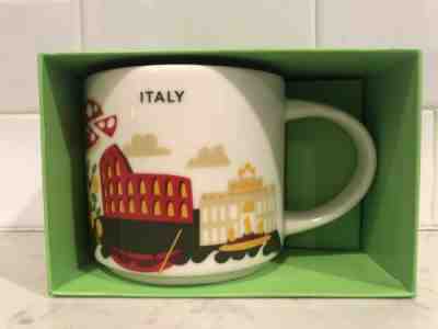 Starbucks New ITALY Mug You Are Here Collection YAH - Sold on eBay Jun, 6th 2019 for $59.95
