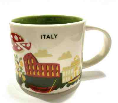 Starbucks "You Are Here" Italy Mug (NEW) 14 Oz YAH NWT 2018 USA SHIP - Sold on eBay Jun, 6th 2019 for $48.99