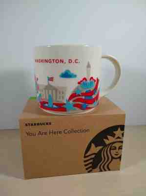 Starbucks Washington DC Coffee 14oz Mug You Are Here Collection YAH - New in Box - Sold on eBay Jun, 6th 2019 for $24.99