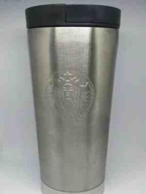 LIMITED Starbucks Siren 2010 Brushed Stainless Steel Tumbler  16 oz - Sold on eBay Jun, 6th 2019 for $20.00