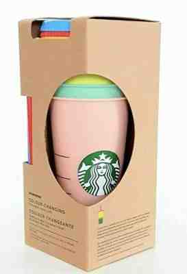 Starbucks Reusable Color Changing Cups 24oz - Sold on eBay Jun, 6th 2019 for $54.00