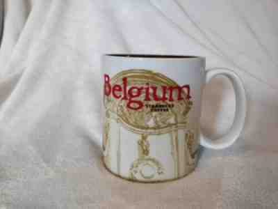 2014 Starbucks City Coffee Mug Cup Global Icon Series Belgium 16oz  - Sold on eBay Jun, 6th 2019 for $25.00