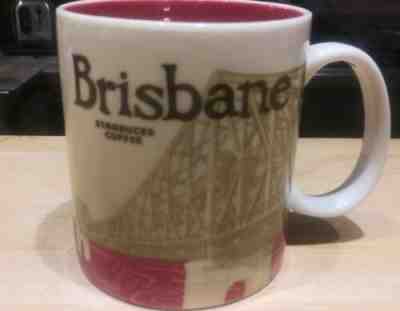 Starbucks Brisbane Australia  Coffee Mug 2013 - Sold on eBay Jun, 5th 2019 for $17.50