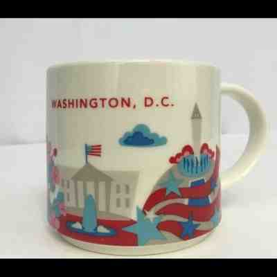 STARBUCKS YOU ARE HERE WASHINGTON D.C. DC SERIES COFFEE CUP MUG, NEW SHIPS FREE! - Sold on eBay Jun, 5th 2019 for $20.98