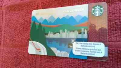 RARE! MINT! STARBUCKS Canada '11 Vancouver 25th Anniversary Gift Card US Shipper - Sold on eBay Jun, 5th 2019 for $16.00