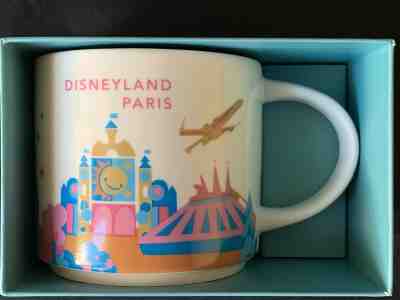 Starbucks Disneyland Paris Mug YAH You Are Here Disney Mint New - Sold on eBay Jun, 5th 2019 for $65.00