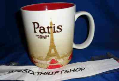 Paris Starbucks Coffee 2009 COLLECTOR  SERIES MUG CUP 16 oz Global Icon - Sold on eBay Jun, 5th 2019 for $30.00