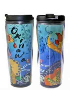 STARBUCKS Okinawa Tumbler 2003 limited Edition JAPAN 12oz / 350ml Colorful - Sold on eBay Jun, 5th 2019 for $16.70